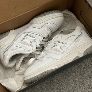 New Balance 550s White and Grey